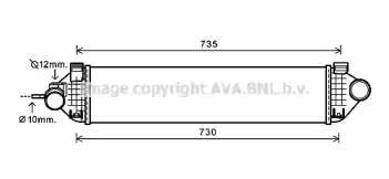 Теплообменник (AVA QUALITY COOLING: FDA4473)