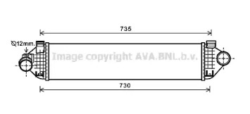 Теплообменник (AVA QUALITY COOLING: FDA4474)