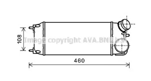 Теплообменник (AVA QUALITY COOLING: FDA4476)