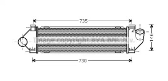 Теплообменник (AVA QUALITY COOLING: FDA4480)