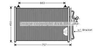 Конденсатор (AVA QUALITY COOLING: FDA5347)