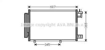 Конденсатор (AVA QUALITY COOLING: FDA5439D)