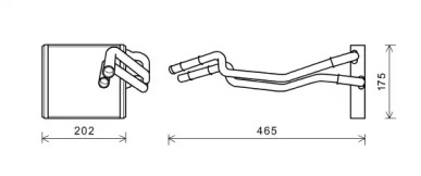 Теплообменник (AVA QUALITY COOLING: FDA6463)