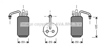 Осушитель (AVA QUALITY COOLING: FDD017)