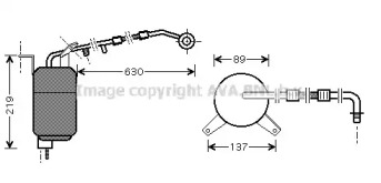 Осушитель (AVA QUALITY COOLING: FDD111)