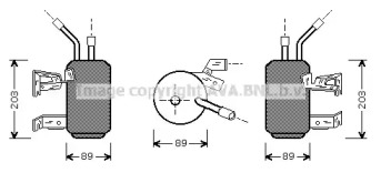 Осушитель (AVA QUALITY COOLING: FDD312)