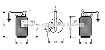 Осушитель (AVA QUALITY COOLING: FDD331)