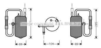 Осушитель (AVA QUALITY COOLING: FDD349)