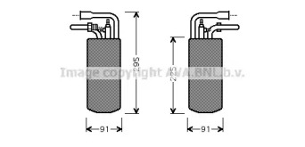 Осушитель (AVA QUALITY COOLING: FDD384)