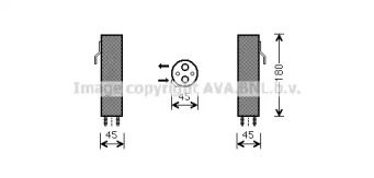 Осушитель (AVA QUALITY COOLING: FDD584)