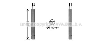 Осушитель (AVA QUALITY COOLING: FDD599)