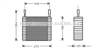 Испаритель (AVA QUALITY COOLING: FDV025)