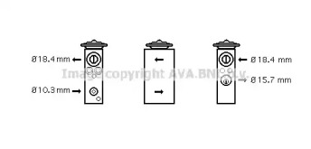 Клапан (AVA QUALITY COOLING: FT1305)