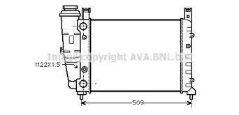 Теплообменник (AVA QUALITY COOLING: FT2040)