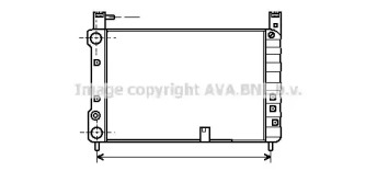 Теплообменник (AVA QUALITY COOLING: FT2055)