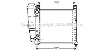 Теплообменник (AVA QUALITY COOLING: FT2057)