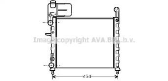 Теплообменник (AVA QUALITY COOLING: FT2100)