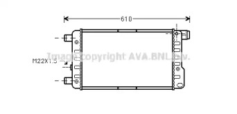 Теплообменник (AVA QUALITY COOLING: FT2115)