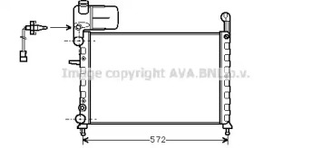 Теплообменник (AVA QUALITY COOLING: FT2120)