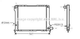 Теплообменник (AVA QUALITY COOLING: FT2121)