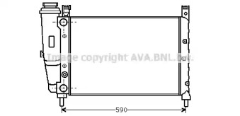 Теплообменник (AVA QUALITY COOLING: FT2122)