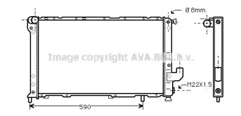 Теплообменник (AVA QUALITY COOLING: FT2130)