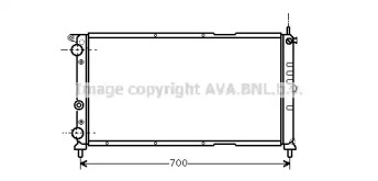 Теплообменник (AVA QUALITY COOLING: FT2143)