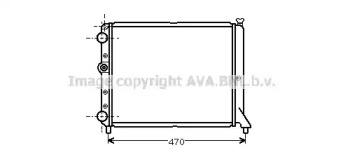 Теплообменник (AVA QUALITY COOLING: FT2152)