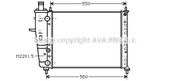 Теплообменник (AVA QUALITY COOLING: FT2159)