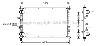 Теплообменник (AVA QUALITY COOLING: FT2188)