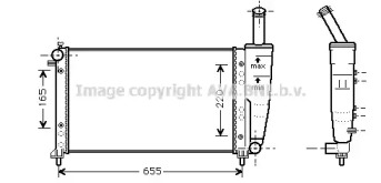 Теплообменник (AVA QUALITY COOLING: FT2218)