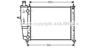 Теплообменник (AVA QUALITY COOLING: FT2230)