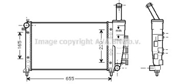 Теплообменник (AVA QUALITY COOLING: FT2275)