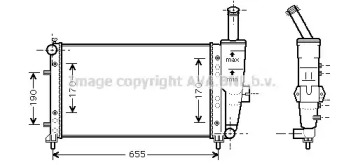 Теплообменник (AVA QUALITY COOLING: FT2281)