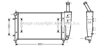 Теплообменник (AVA QUALITY COOLING: FT2290)