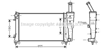 Теплообменник (AVA QUALITY COOLING: FT2297)