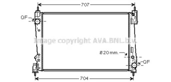 Теплообменник (AVA QUALITY COOLING: FT2401)