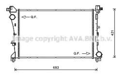 Теплообменник (AVA QUALITY COOLING: FT2414)