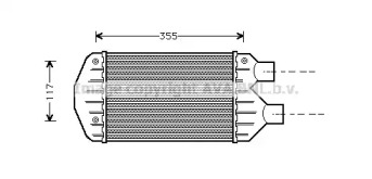 Теплообменник (AVA QUALITY COOLING: FT4267)