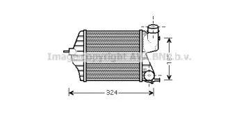 Теплообменник (AVA QUALITY COOLING: FT4309)