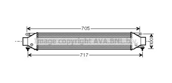 Теплообменник (AVA QUALITY COOLING: FT4355)