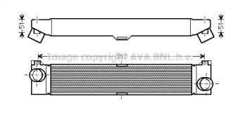 Теплообменник (AVA QUALITY COOLING: FT4360)