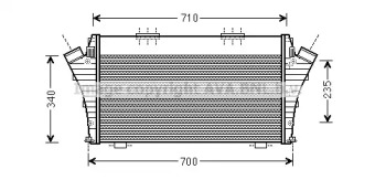 Теплообменник (AVA QUALITY COOLING: FT4389)