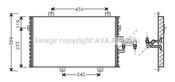 Конденсатор (AVA QUALITY COOLING: FT5153)