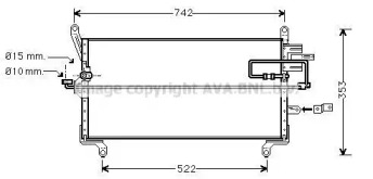 Конденсатор (AVA QUALITY COOLING: FT5216D)