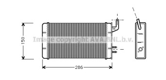 Теплообменник (AVA QUALITY COOLING: FT6083)