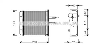 Теплообменник (AVA QUALITY COOLING: FT6150)