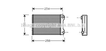 Теплообменник (AVA QUALITY COOLING: FT6242)