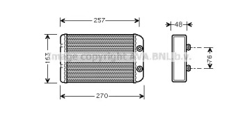 Теплообменник (AVA QUALITY COOLING: FT6254)