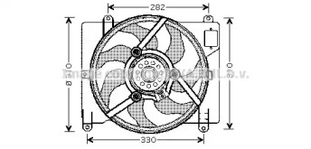 Вентилятор (AVA QUALITY COOLING: FT7503)